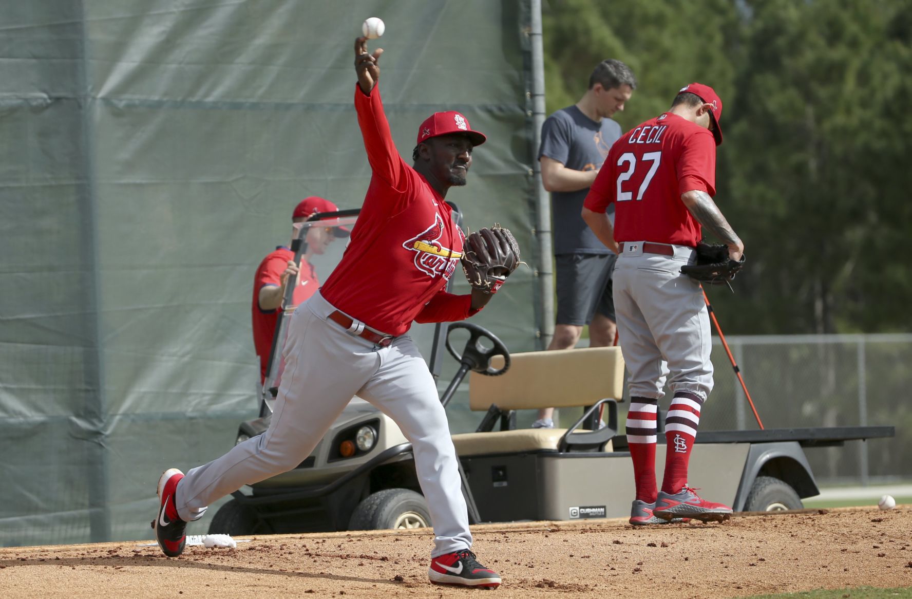 Thursday workout at Cardinals spring training